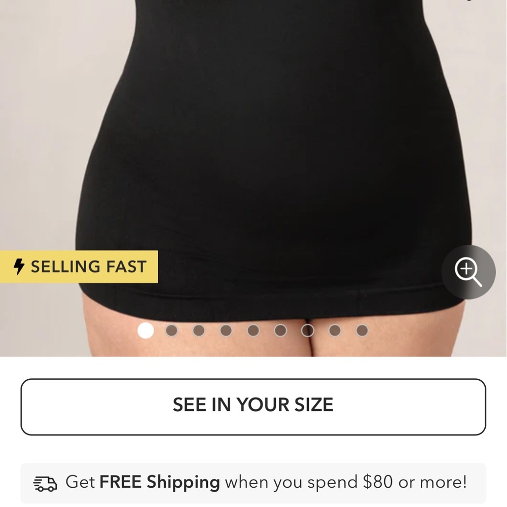 Shapermint Essentials All Day Every Day Scoop Neck Cami 2XL- 2 - Picture 2 of 5
